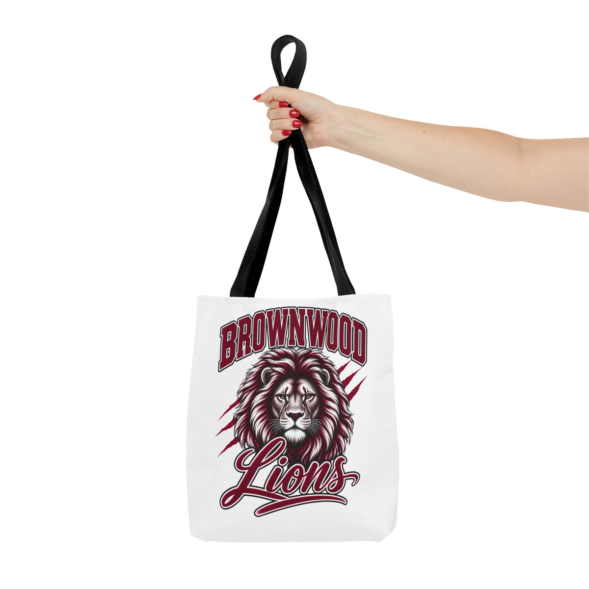Brownwood Lions Tote Bag – School Mascot Lion Shopper