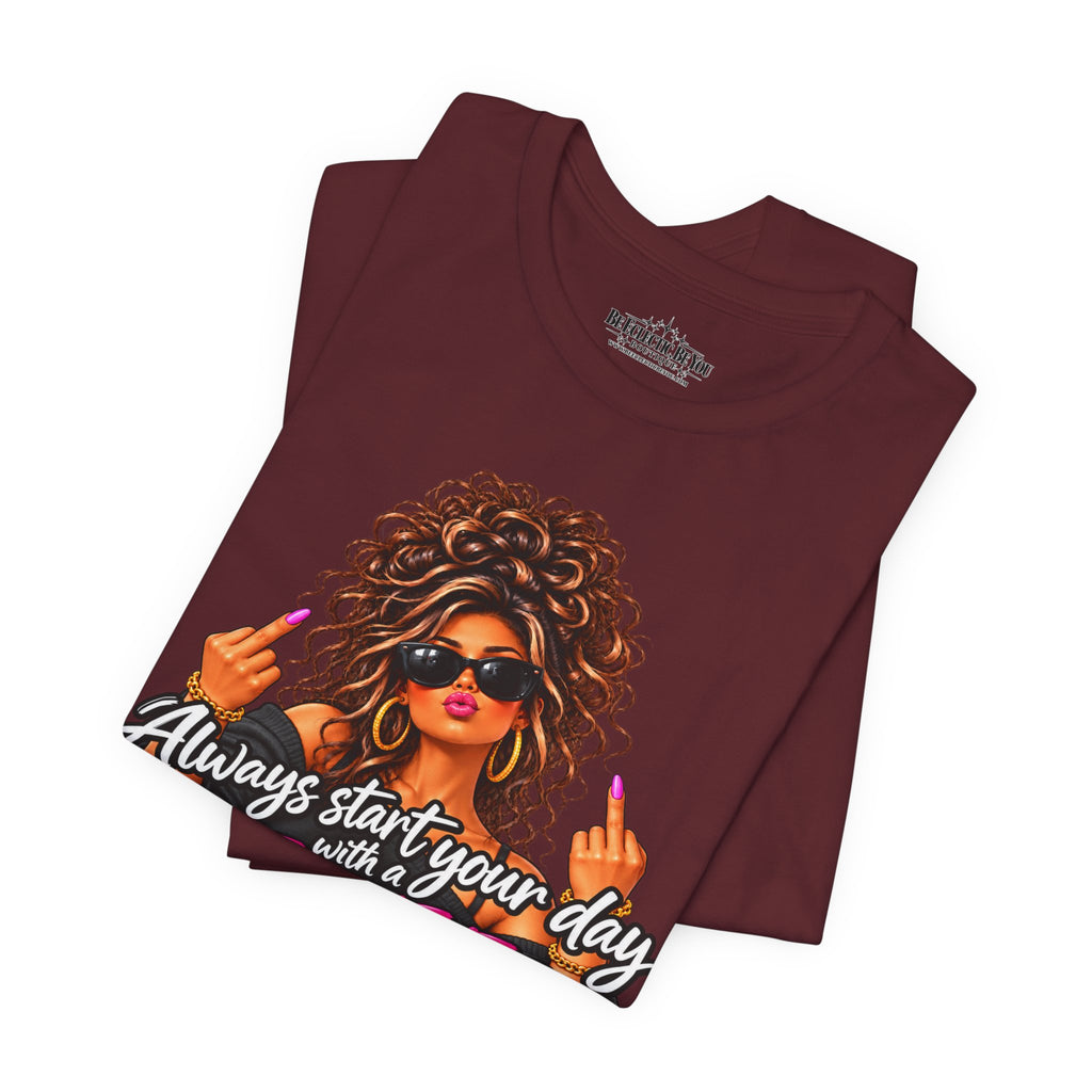 Positive Attitude Inspirational Women’s Graphic Tee