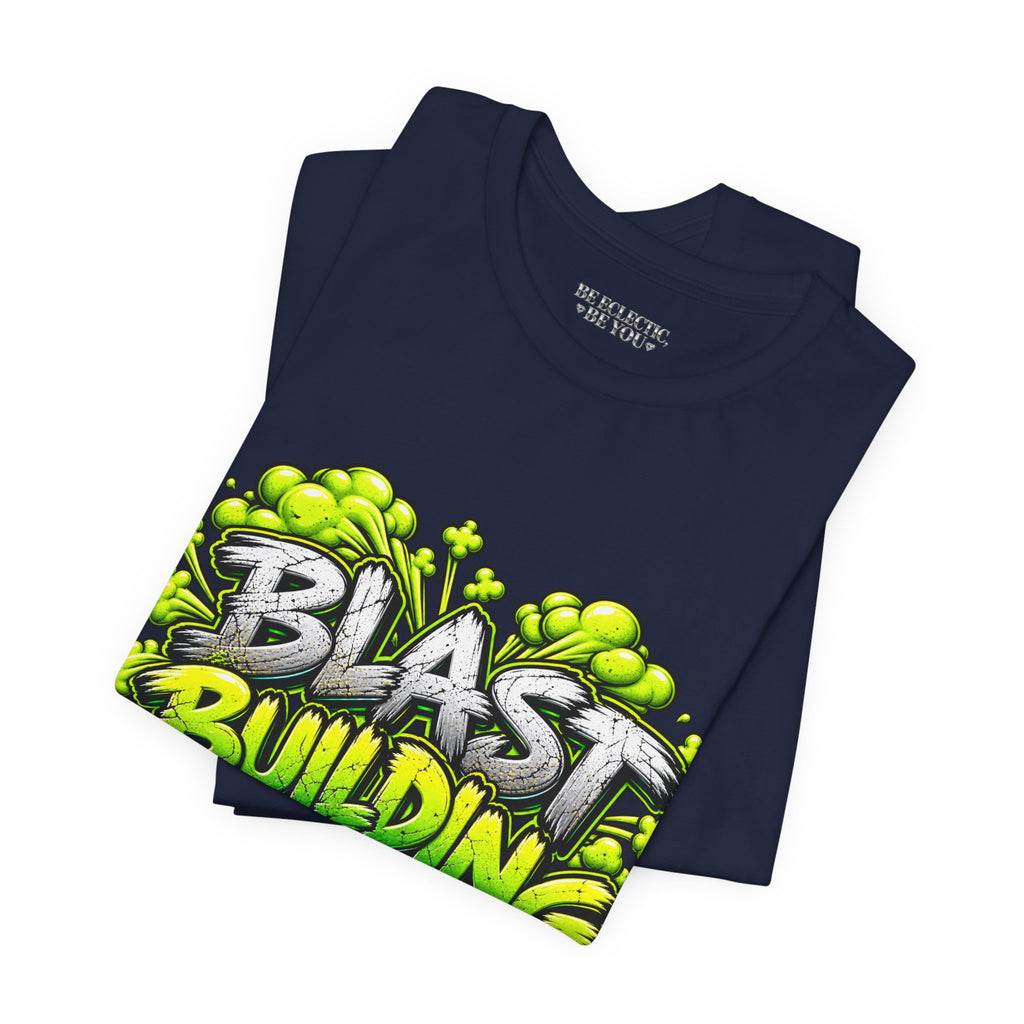 Blast Building Warning Zone Graphic Tee