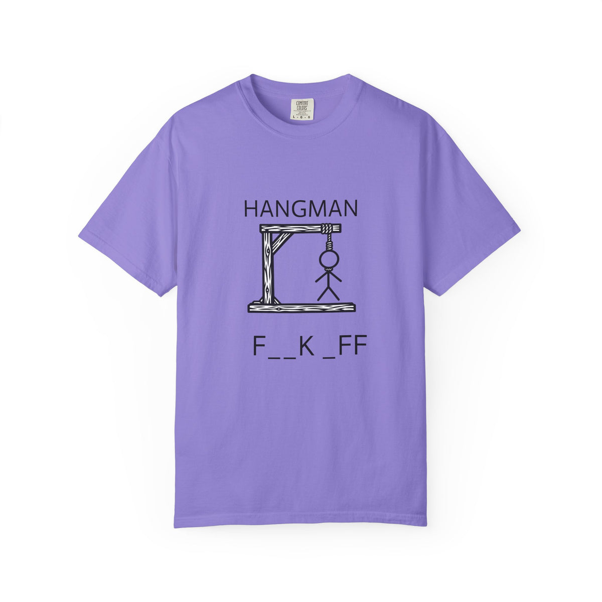 Hangman Game Unisex Garment-Dyed T-shirt