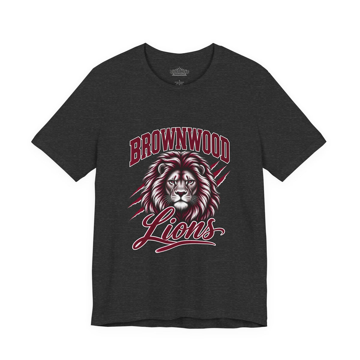 Brownwood Lions Mascot Graphic T-Shirt
