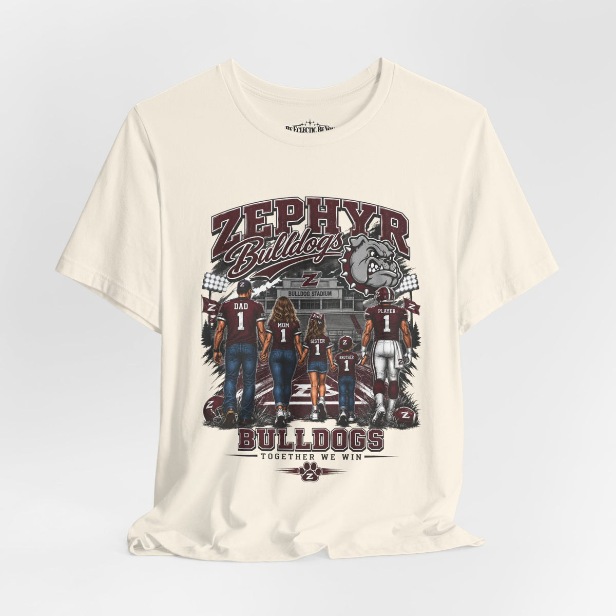 Zephyr Bulldogs Together We Rise Graphic T-Shirt