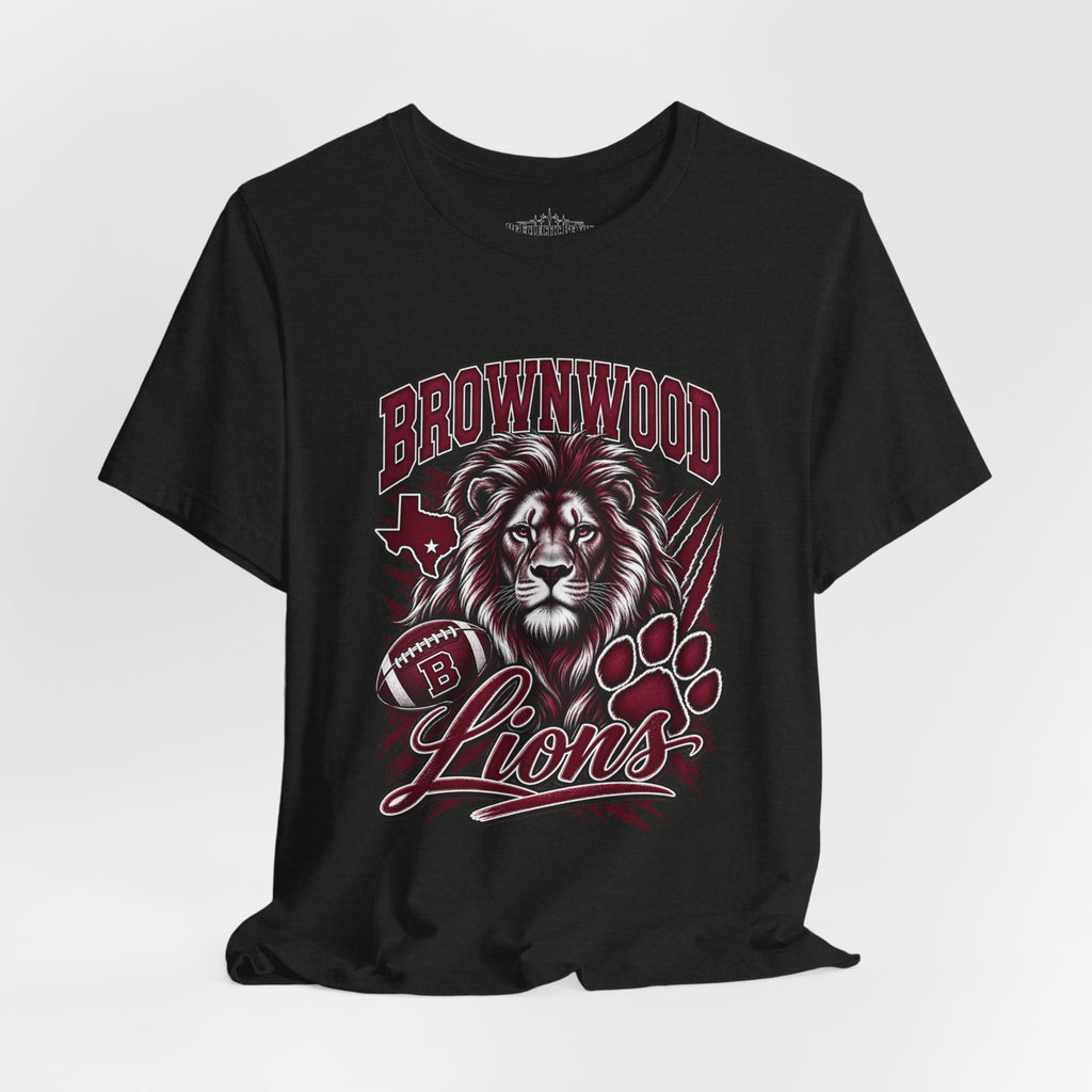 Brownwood Lions Vintage Lion Graphic T-Shirt