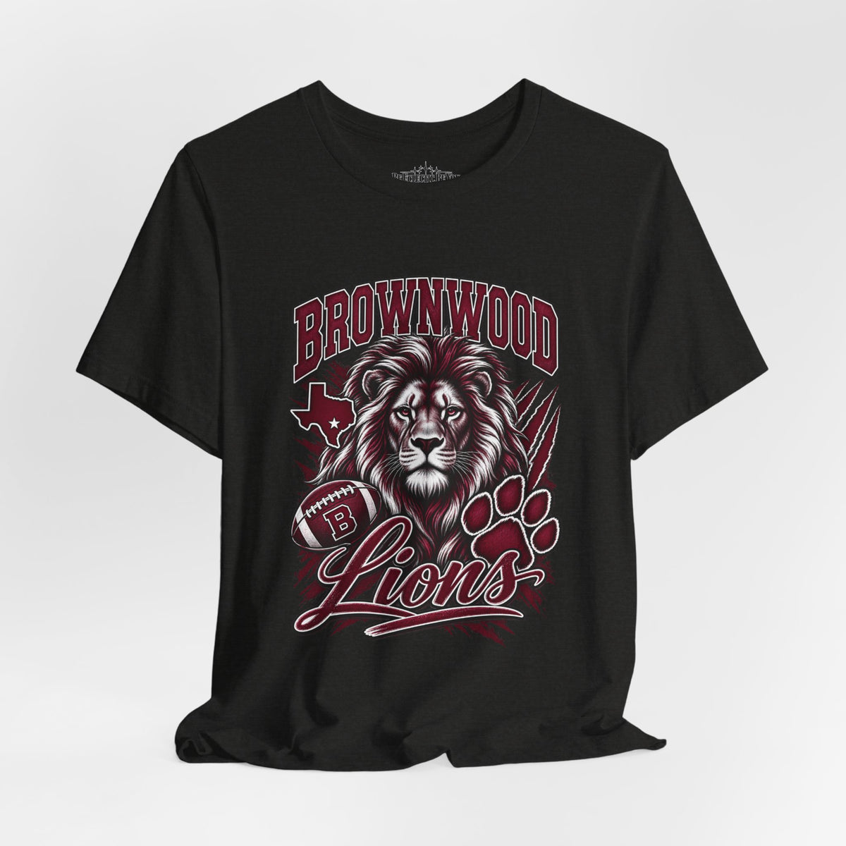 Brownwood Lions Vintage Lion Graphic T-Shirt
