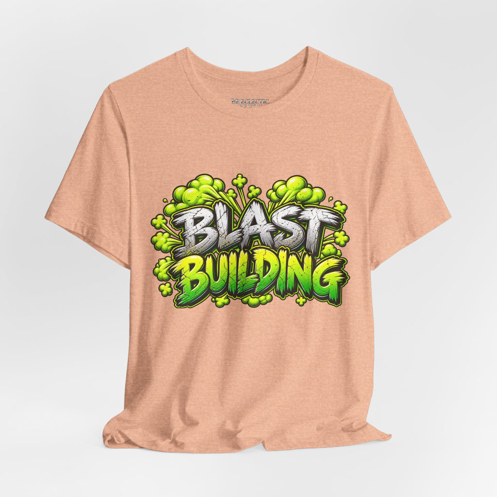 Blast Building Warning Zone Graphic Tee