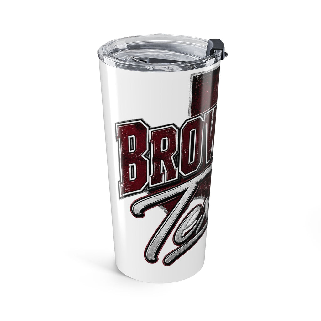 Texas Brownwood 20oz Tumbler – Rustic State Pride Travel Cup