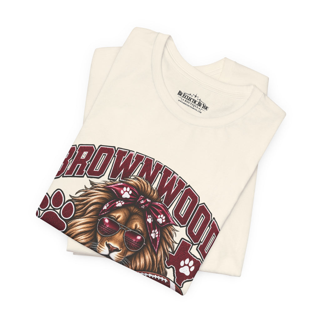 Brownwood Lion Mom Graphic T-Shirt