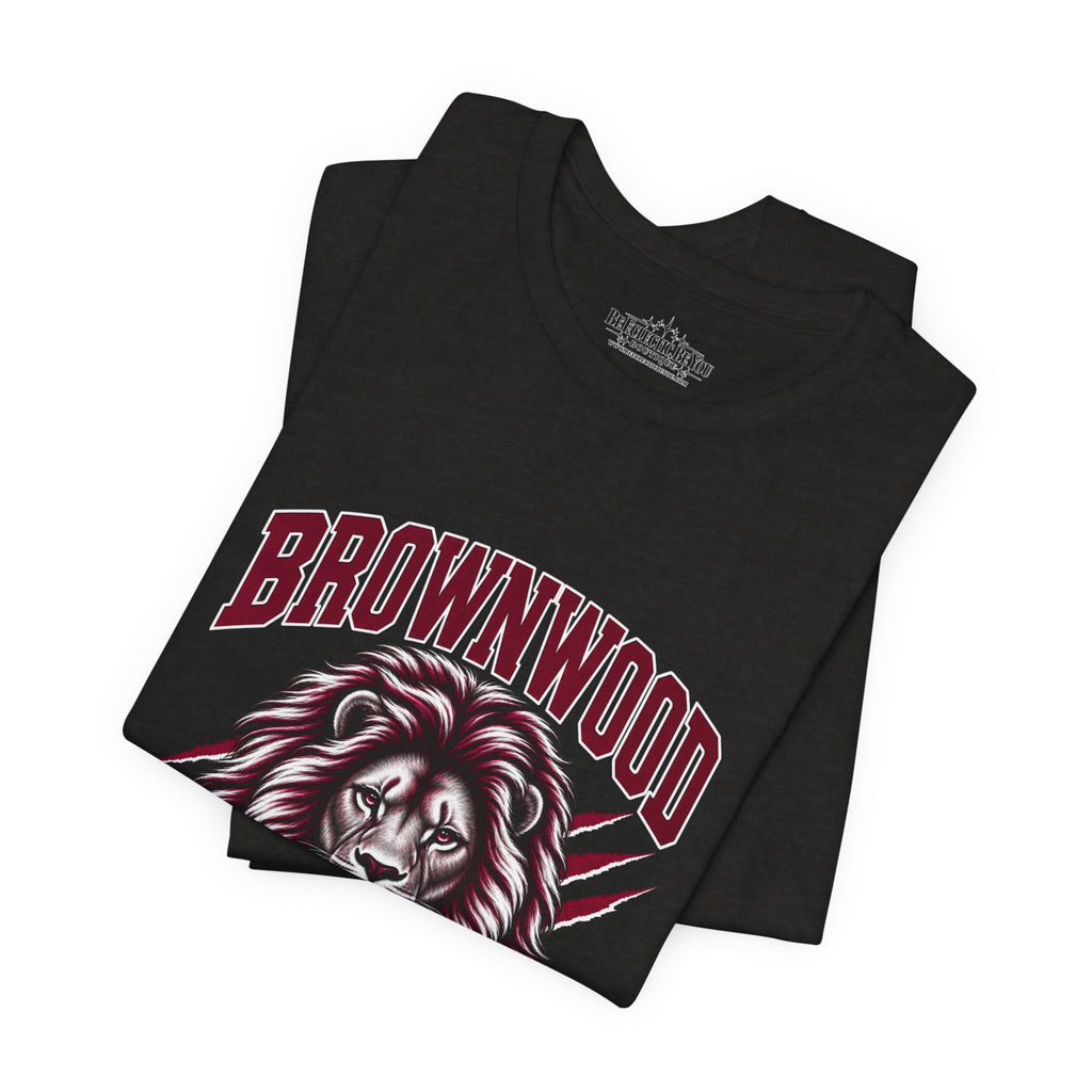 Brownwood Lions Mascot Graphic T-Shirt