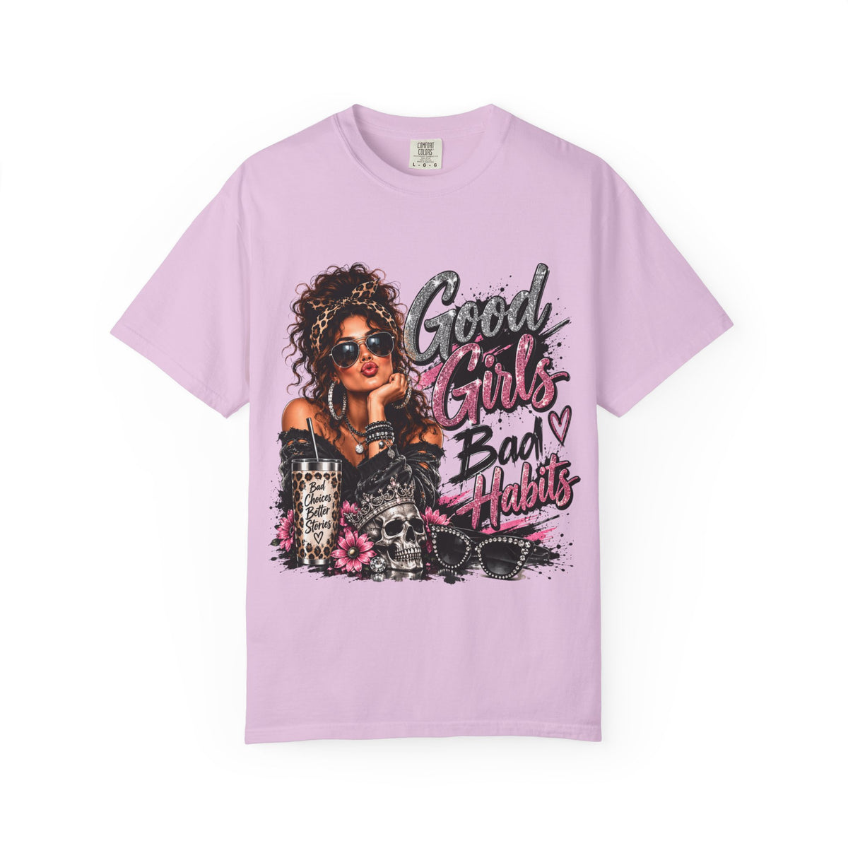 Good Girls Bad Habits Graphic T-Shirt