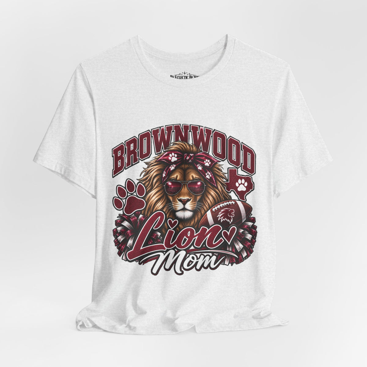 Brownwood Lion Mom Graphic T-Shirt