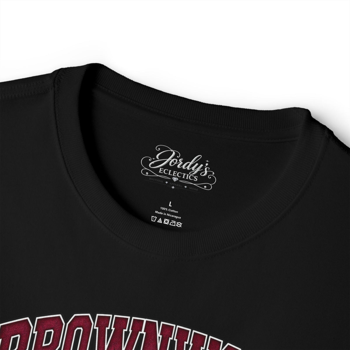 Brownwood Lions Unisex Graphic T-Shirt – Maroon & White
