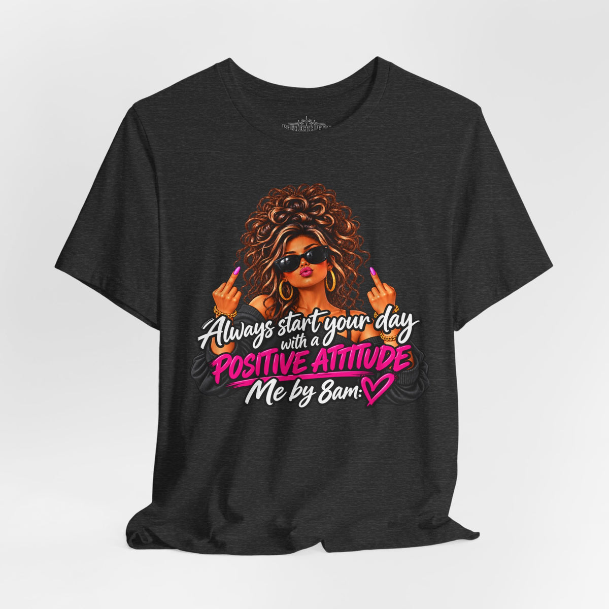 Positive Attitude Inspirational Women’s Graphic Tee
