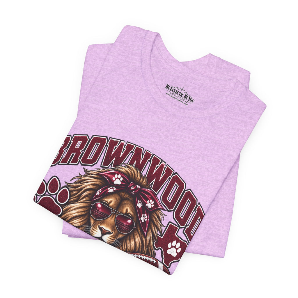 Brownwood Lion Mom Graphic T-Shirt