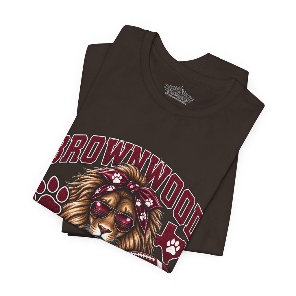Brownwood Lion Mom Graphic T-Shirt