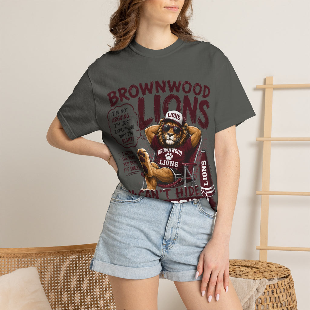Brownwood Lions "Can't Hide Our Pride" T-Shirt