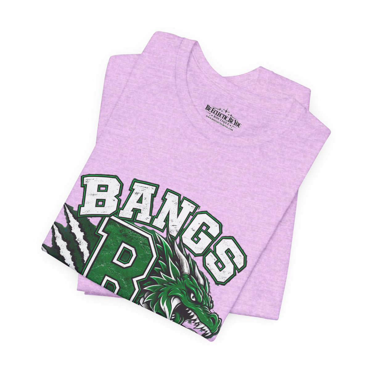 Bangs Dragons Vintage Mascot Graphic T-Shirt