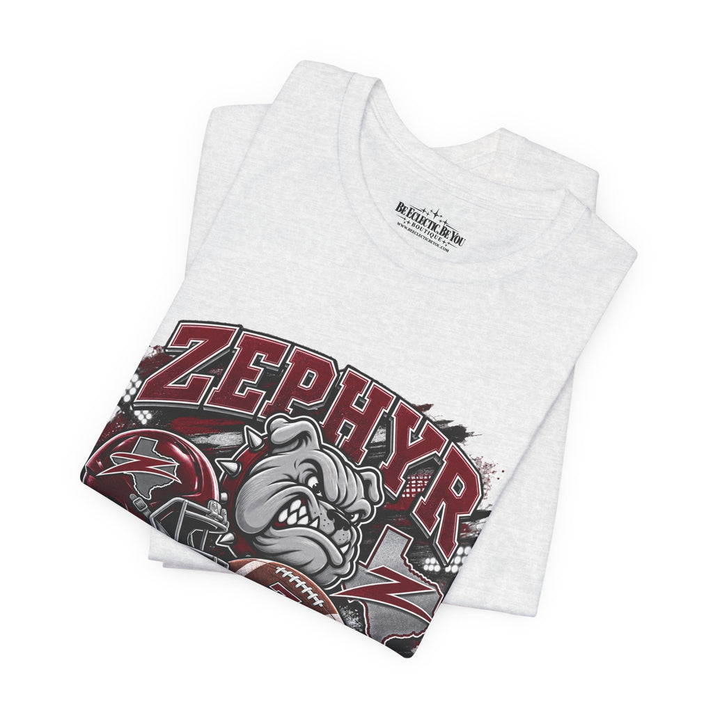 Zephyr Bulldogs Football Graphic Tee