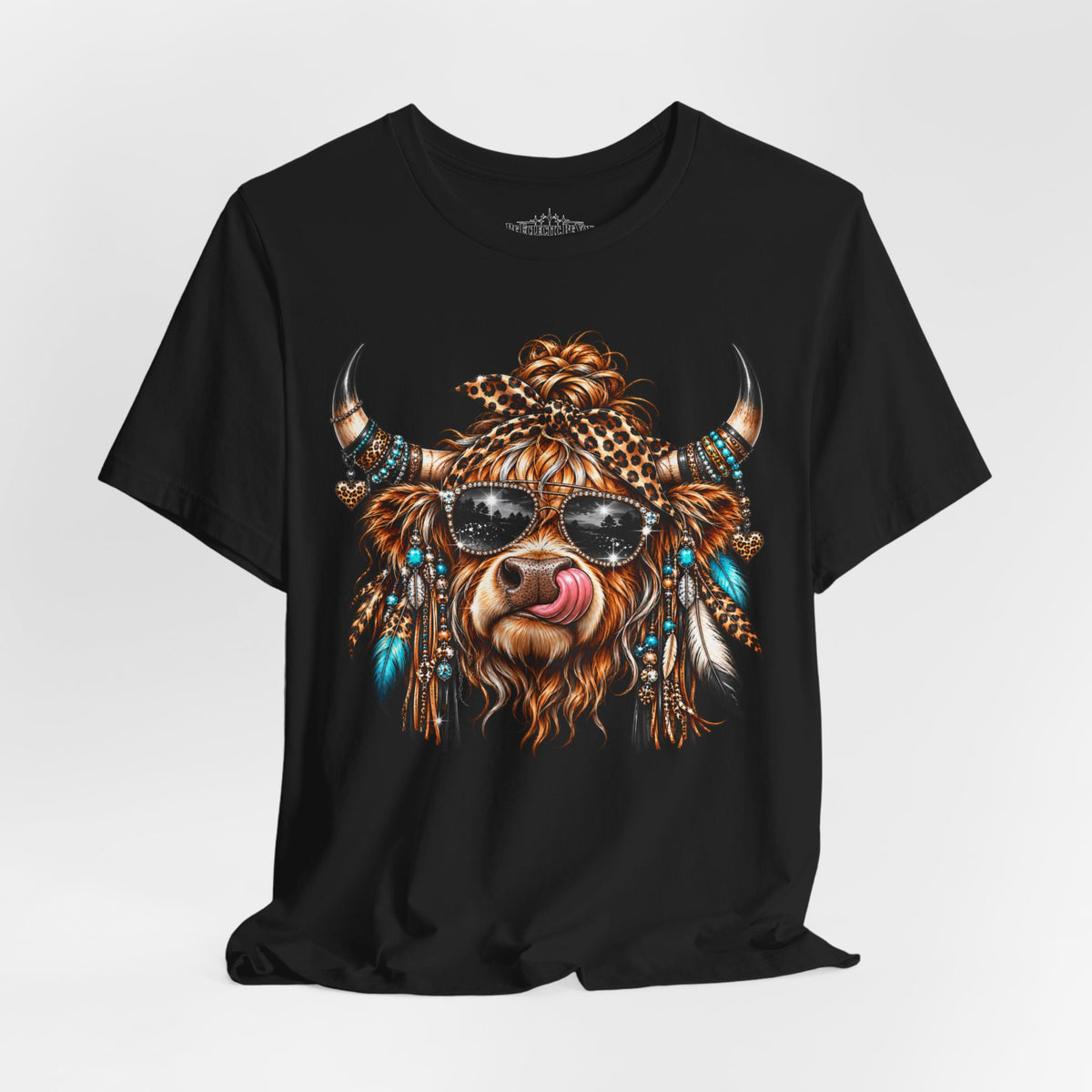 Highland Cow Graphic T-Shirt
