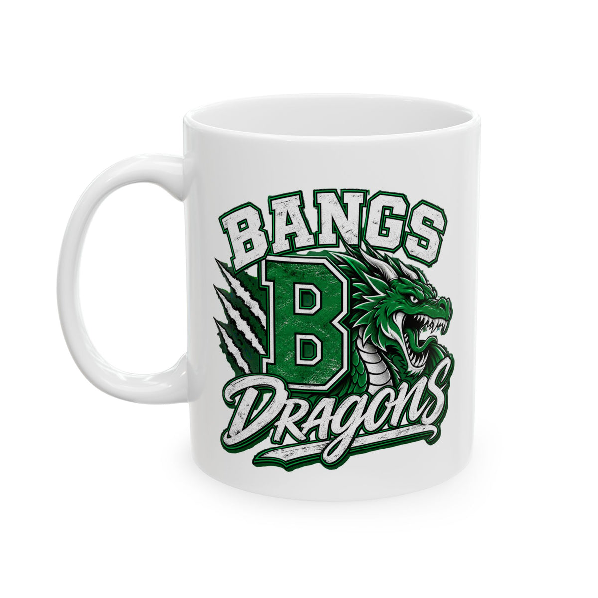 Bangs Dragons Ceramic Mug, (11oz, 15oz)