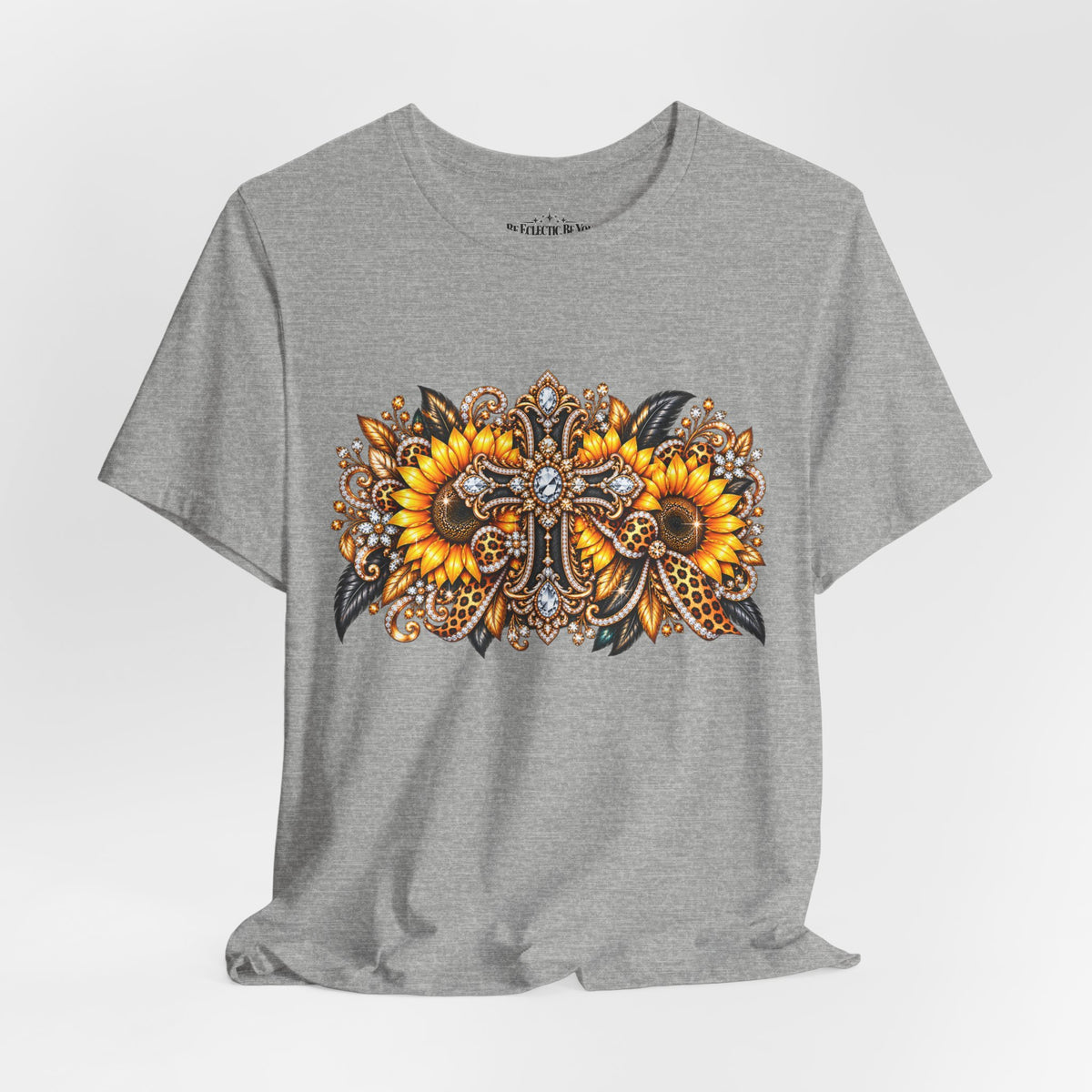 Ornate Sunflower Mandala Tee