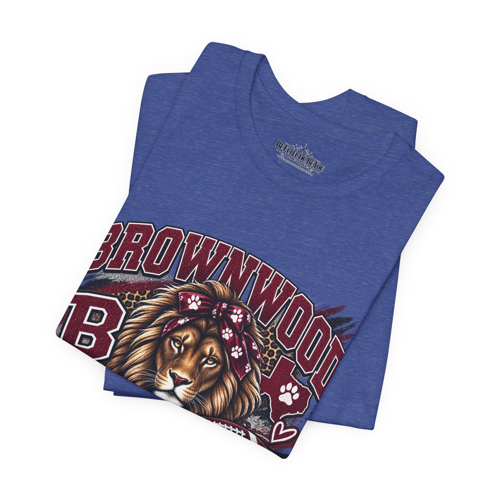 Brownwood B Lion Mom Graphic Tee