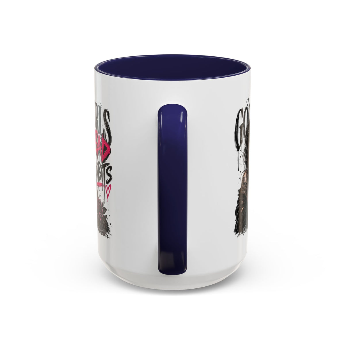 Good Girls Bad Habits Skull & Crown Mug