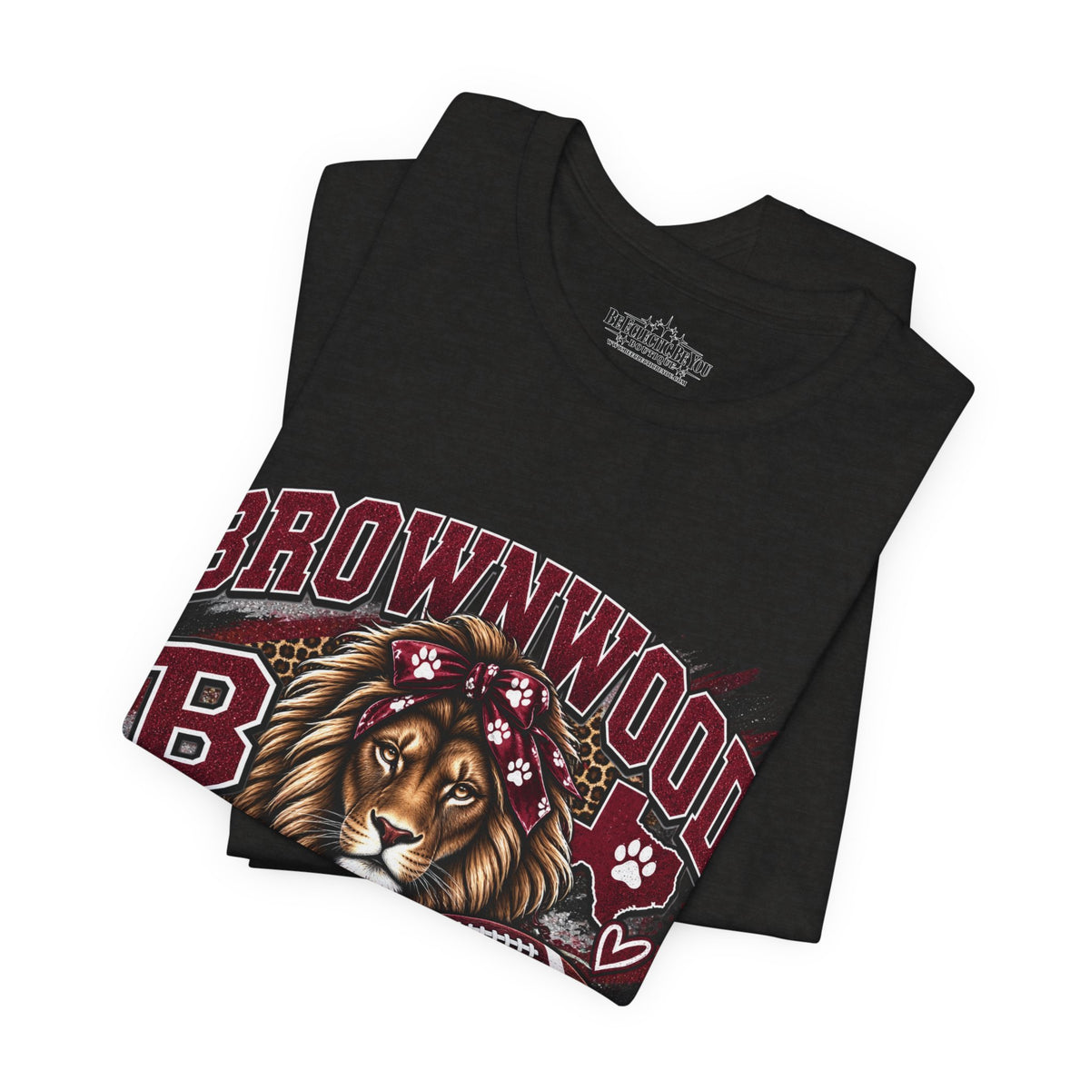 Brownwood B Lion Mom Graphic Tee