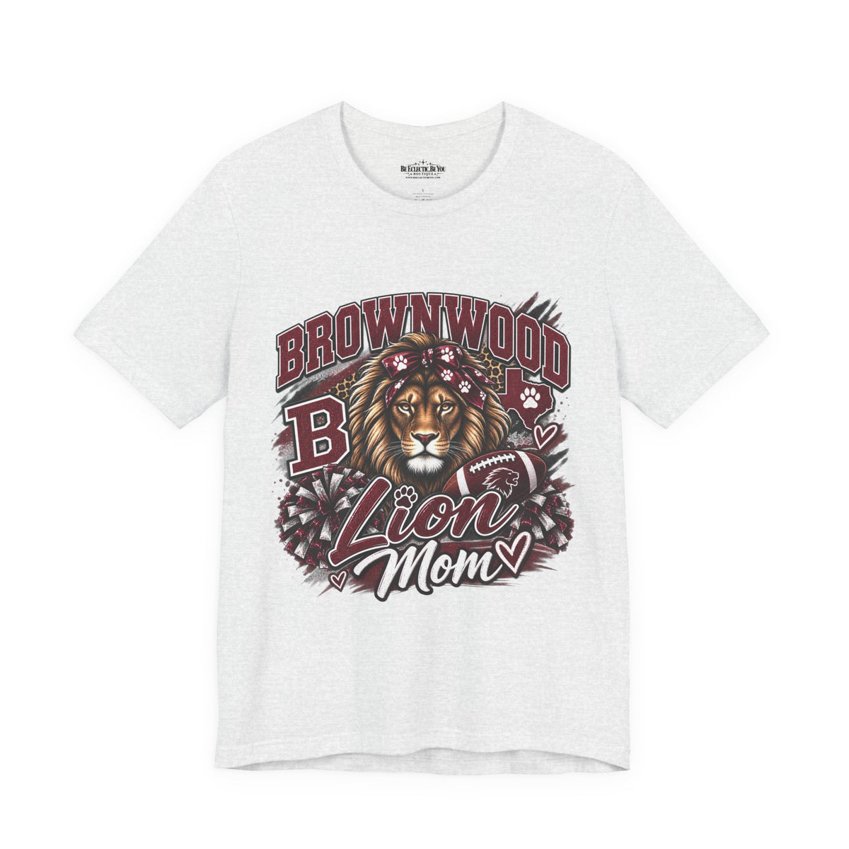 Brownwood B Lion Mom Graphic Tee