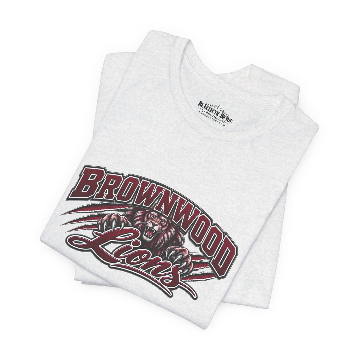 Brownwood Lions Vintage School Graphic T-Shirt