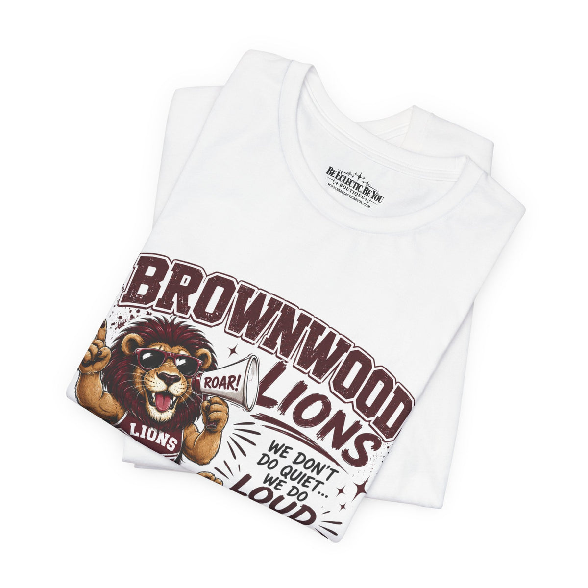 Brownwood Lions Team Spirit Cheer Jersey Tee