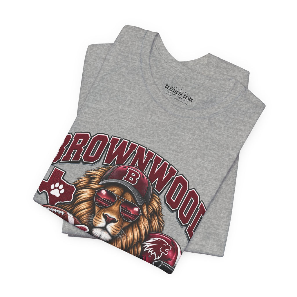 Brownwood Lion Dad Graphic T-Shirt