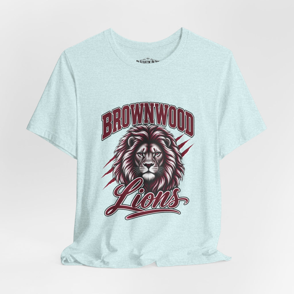 Brownwood Lions Mascot Graphic T-Shirt