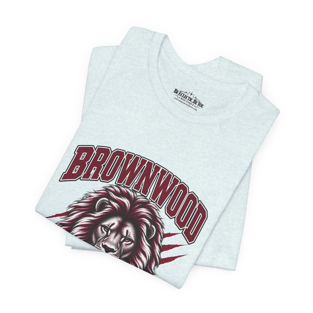 Brownwood Lions Mascot Graphic T-Shirt