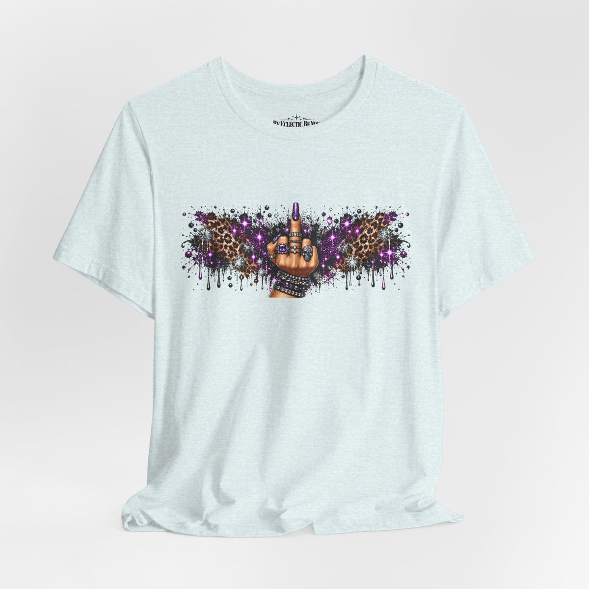 Rude Finger Graphic T-Shirt