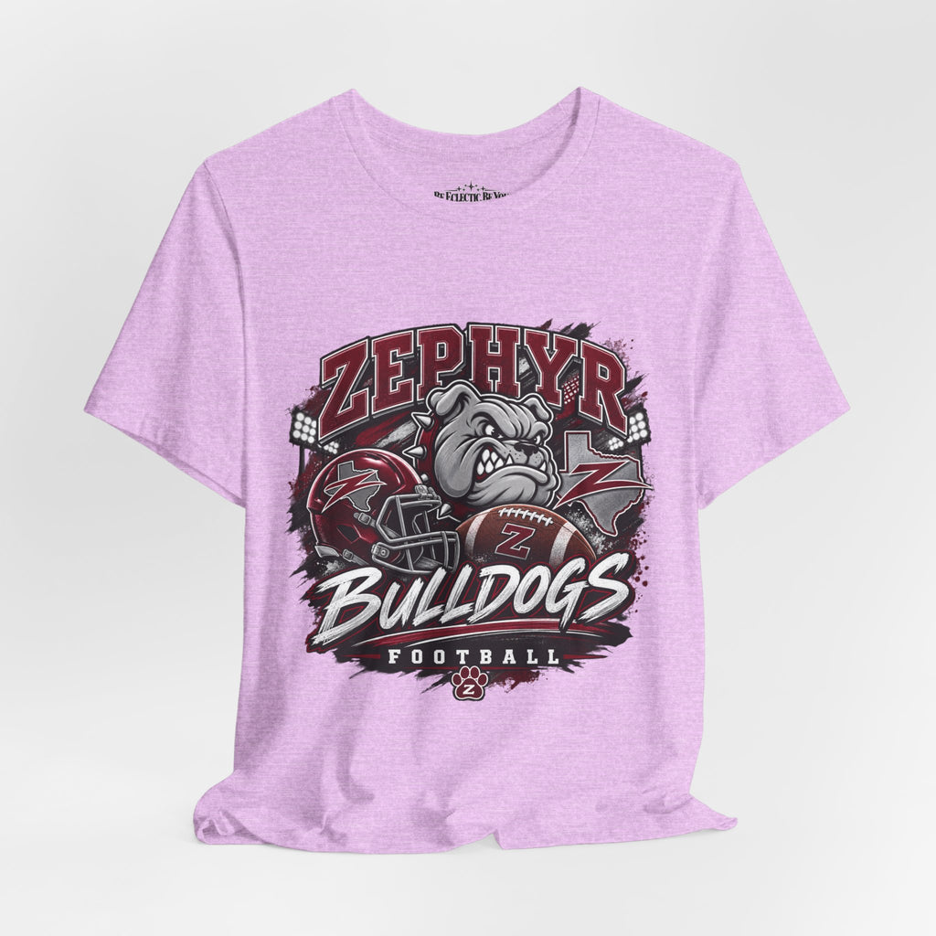 Zephyr Bulldogs Football Graphic Tee