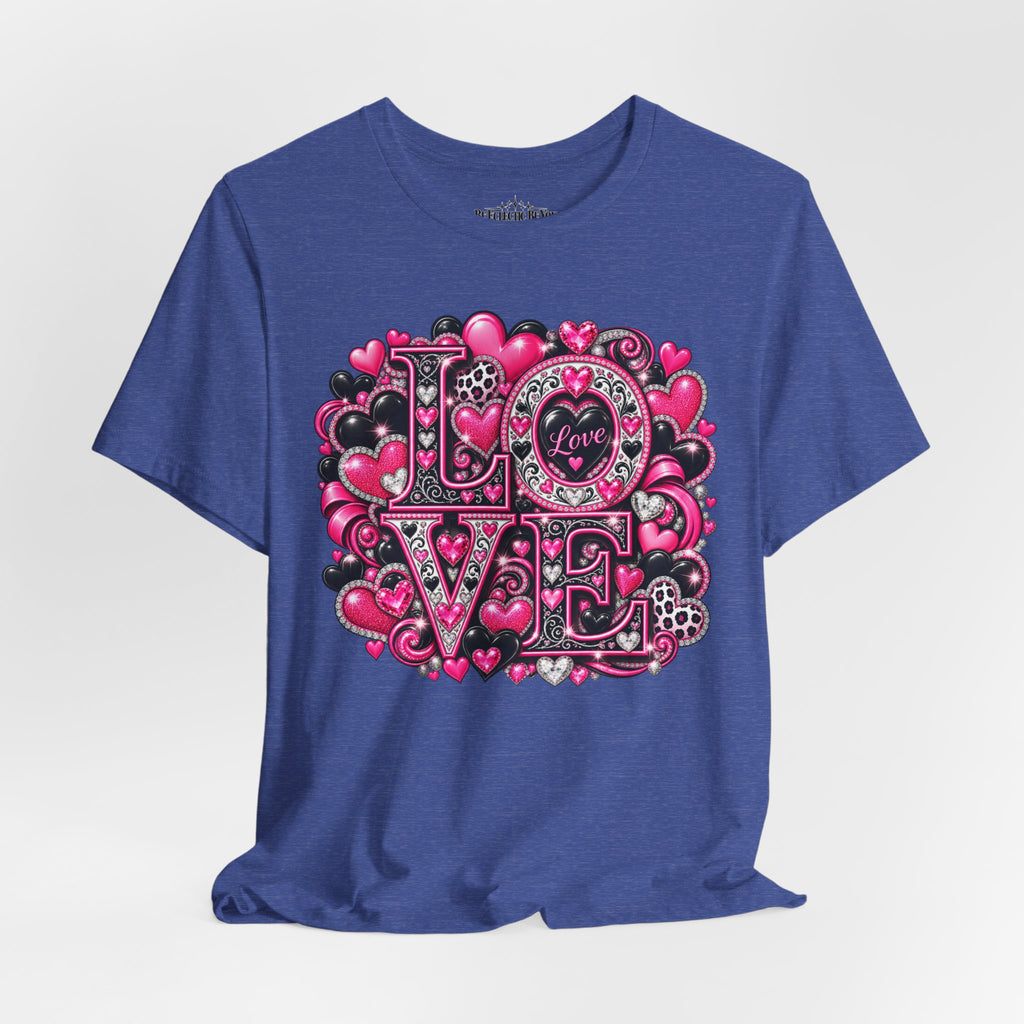 Love Heart Graphic T-Shirt – Romantic Valentine’s Day Tee