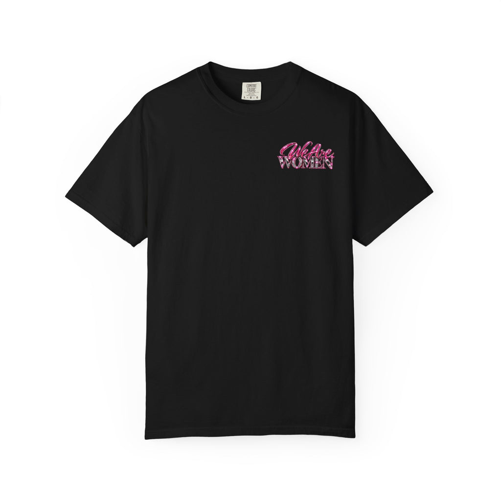Women Who Fight Back T‑Shirt — Empowerment Boxing Graphic Tee