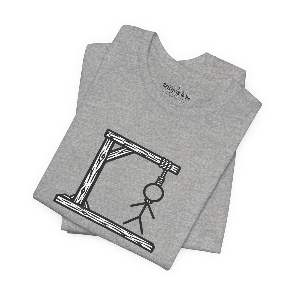 Hangman “F_C_ _FF” Graphic T-Shirt