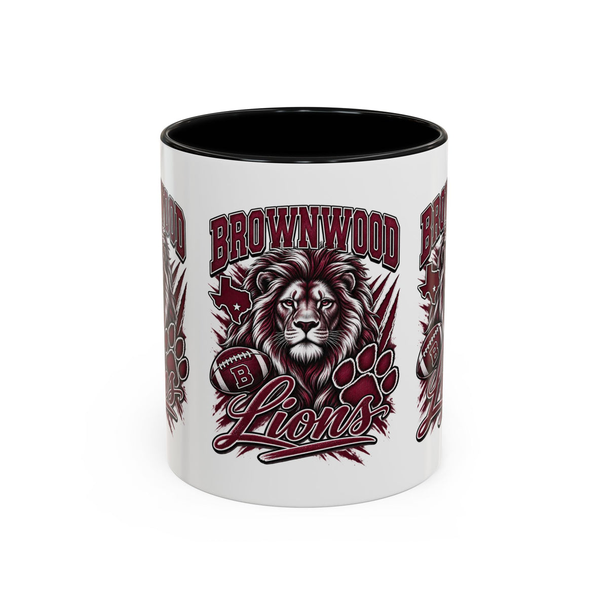 Brownwood Lions Mascot Mug