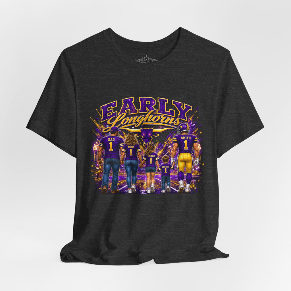 Early Longhorns Family Graphic Tee