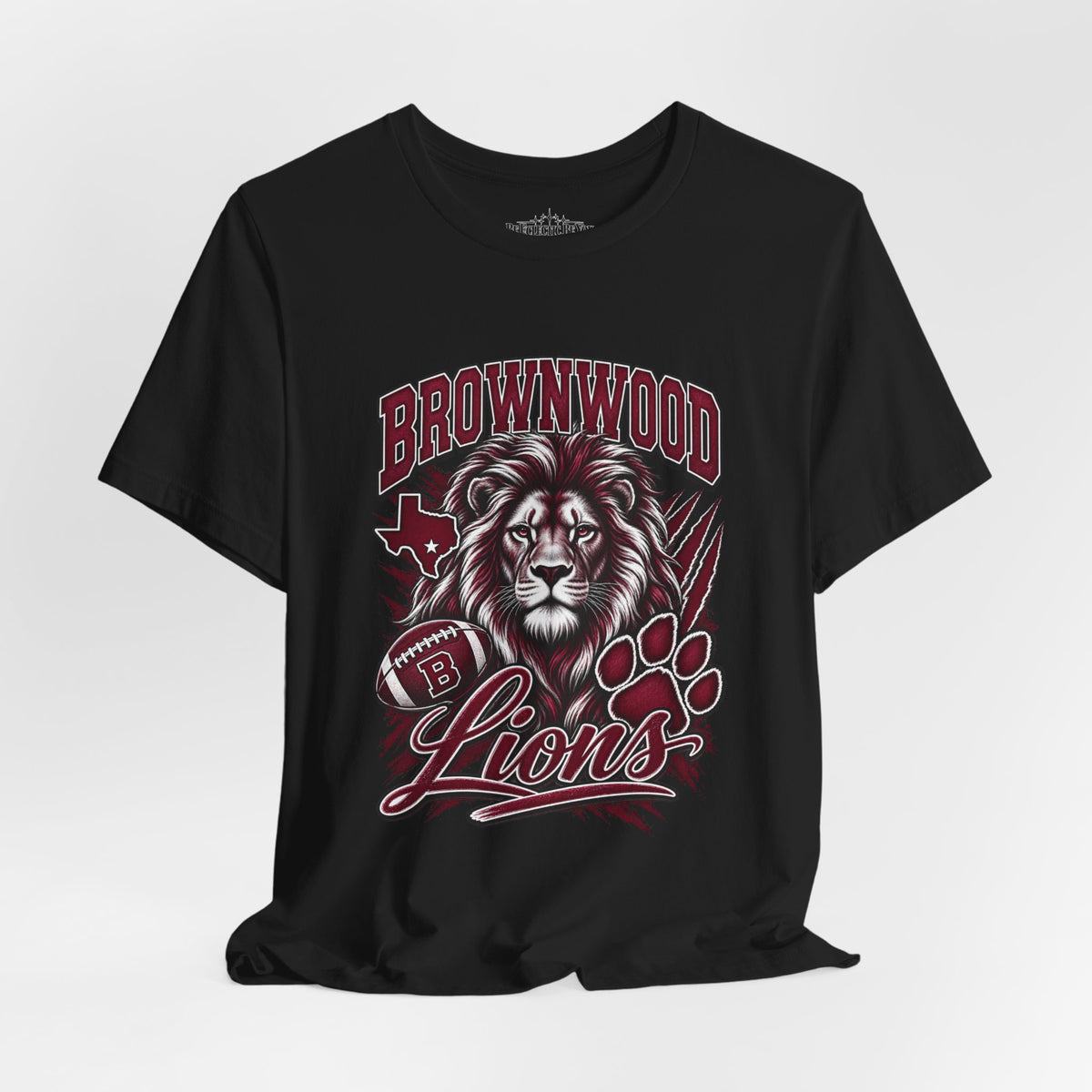 Brownwood Lions Vintage Lion Graphic T-Shirt