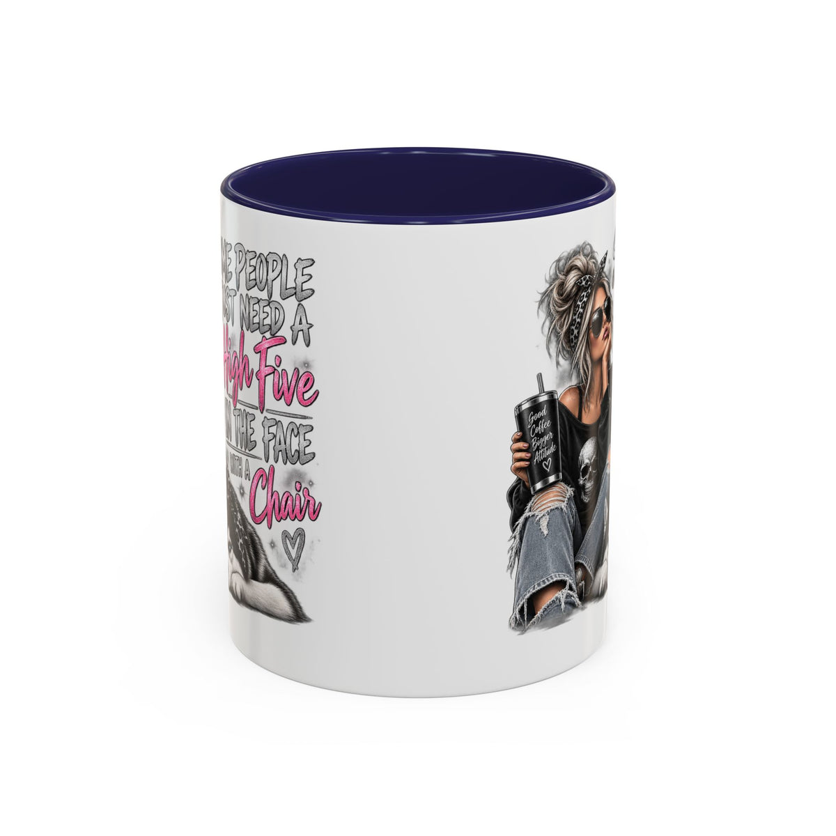 “Some People Just Need a High Five” Mug