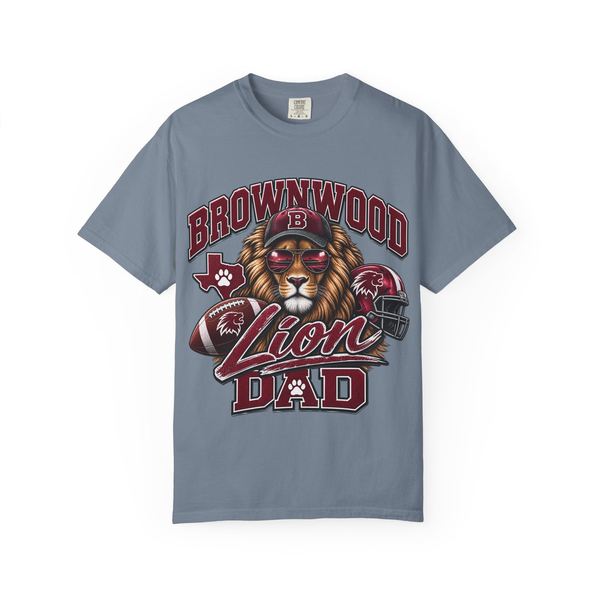 Brownwood Lion Dad T-Shirt