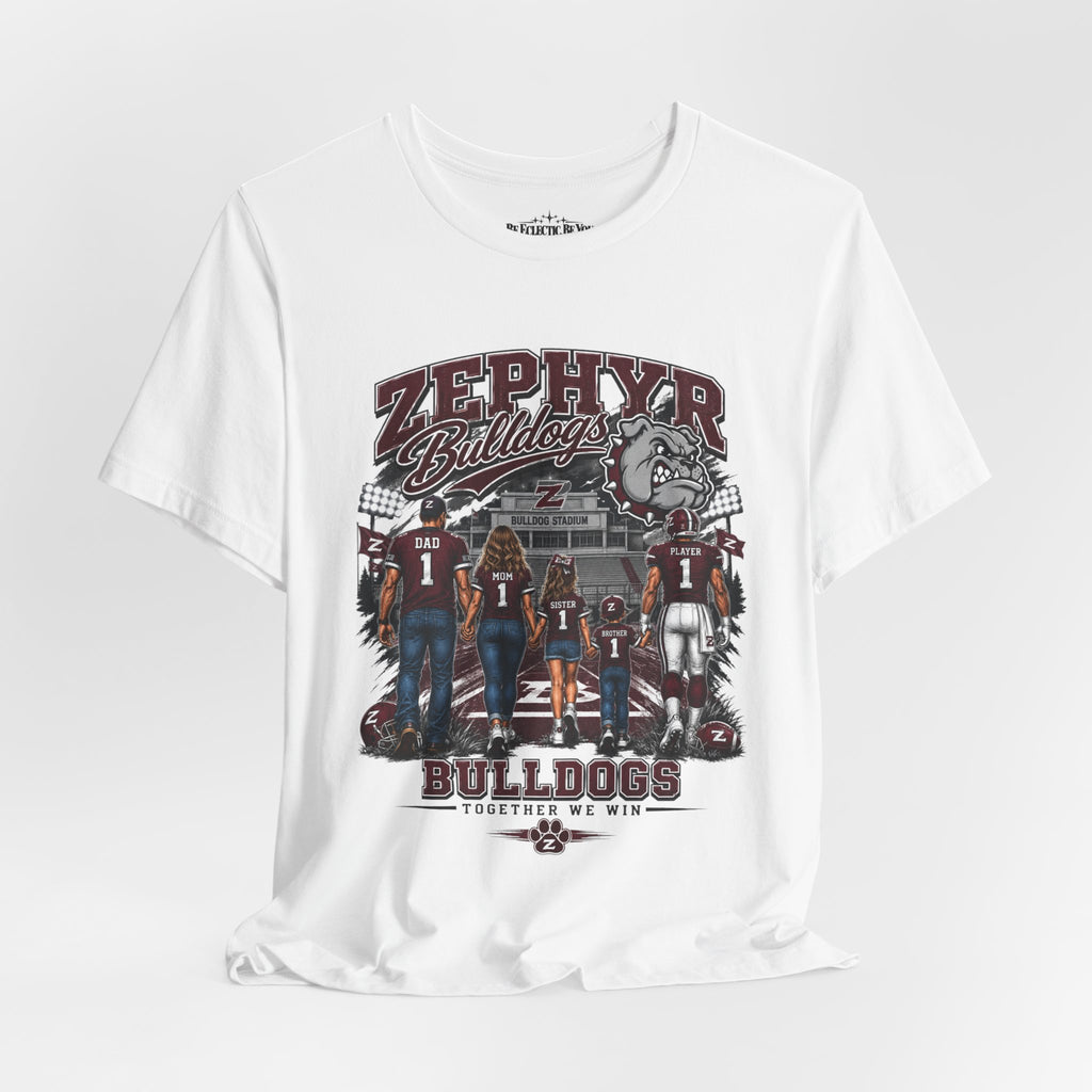 Zephyr Bulldogs Together We Rise Graphic T-Shirt