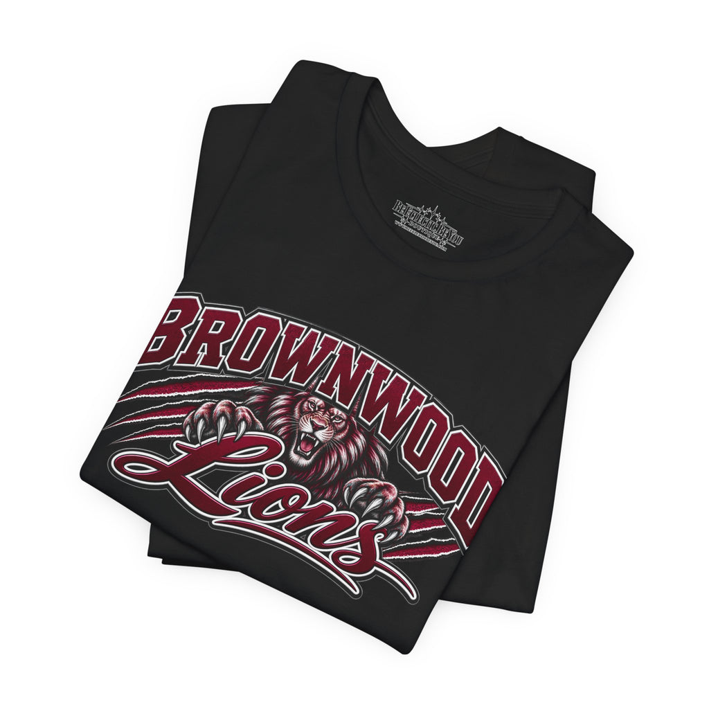 Brownwood Lions Family Football Graphic T-Shirt