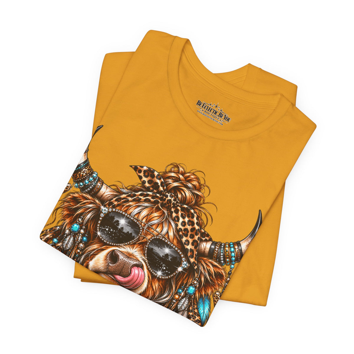 Highland Cow Graphic T-Shirt