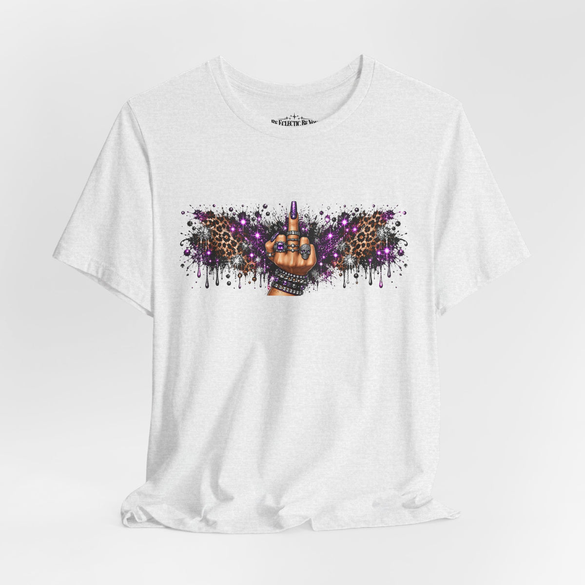 Rude Finger Graphic T-Shirt