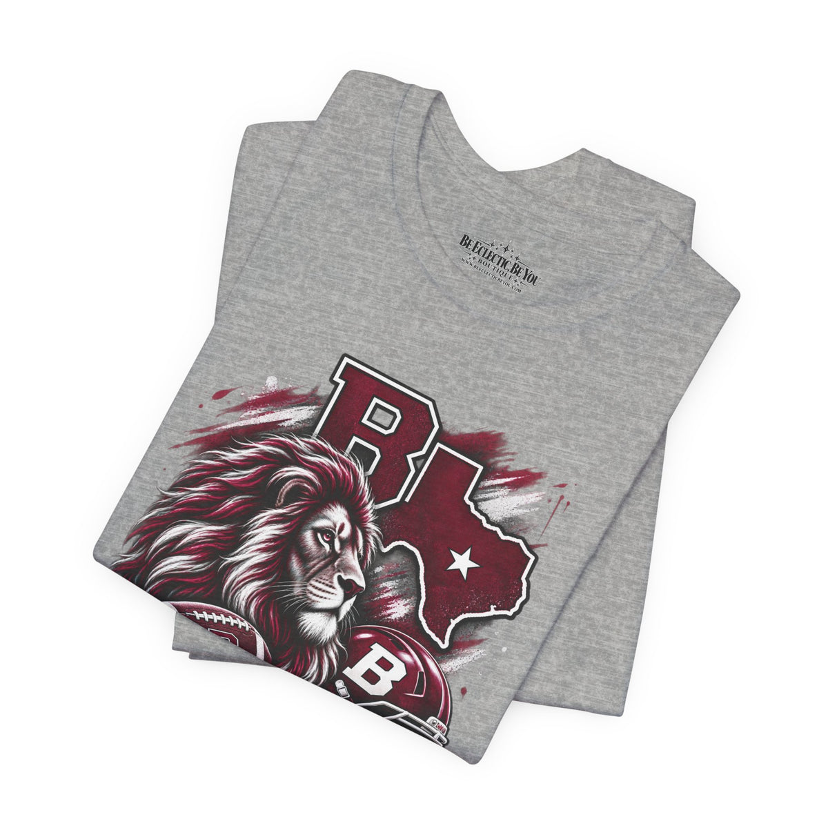Brownwood Lions Mascot Graphic T-Shirt