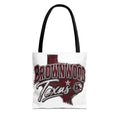 Brownwood Texas Tote Bag — Vintage State Outline & Lion Graphic