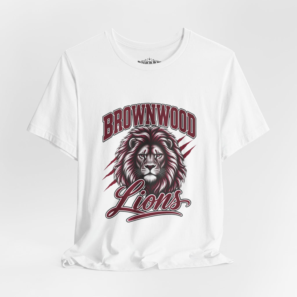 Brownwood Lions Mascot Graphic T-Shirt